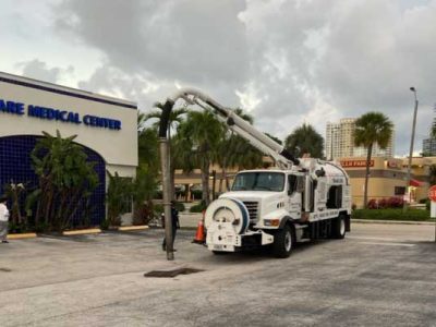 Vacuum Truck Sewer Cleaning Services